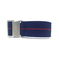 Thumbnail for Marine Nationale Military Style Elastic Strap - Blue & Red