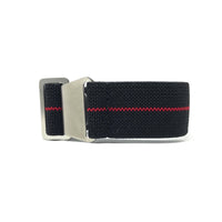 Thumbnail for Marine Nationale Military Style Elastic Strap - Black & Red