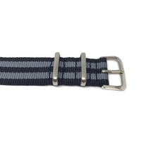 Thumbnail for Military Style Watch Strap Bond- Collection - Black & Grey