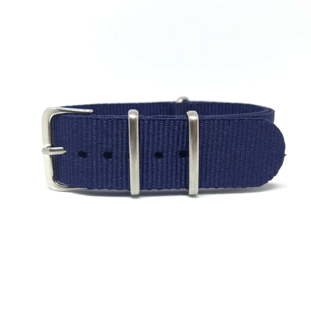 Classic Military Style Strap - Deep Blue