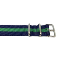 Thumbnail for Classic Military Style Strap - Blue & Green