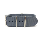 Classic Military Style Strap - Grey