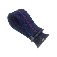 Thumbnail for Apple Watch Elastic Military Style - Blue & Red