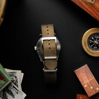 Thumbnail for Vintage Style Woven Fabric Military Watch Strap