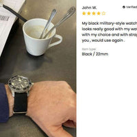 Thumbnail for Classic Military Style Strap Black