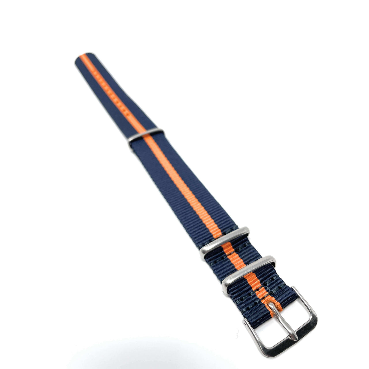 Classic Military Style Strap - Blue & Orange
