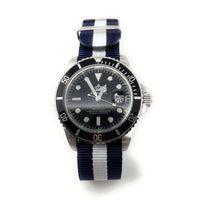 Thumbnail for Classic Military Style Strap - Blue & White