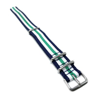 Thumbnail for Classic Military Style Strap - Blue, White and Green