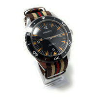 Thumbnail for Classic Military Style Strap - Brown Italian Lux