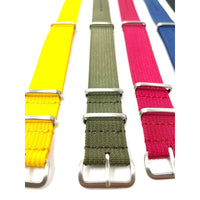 Thumbnail for Classic Military Style Watch Strap- Ribbed