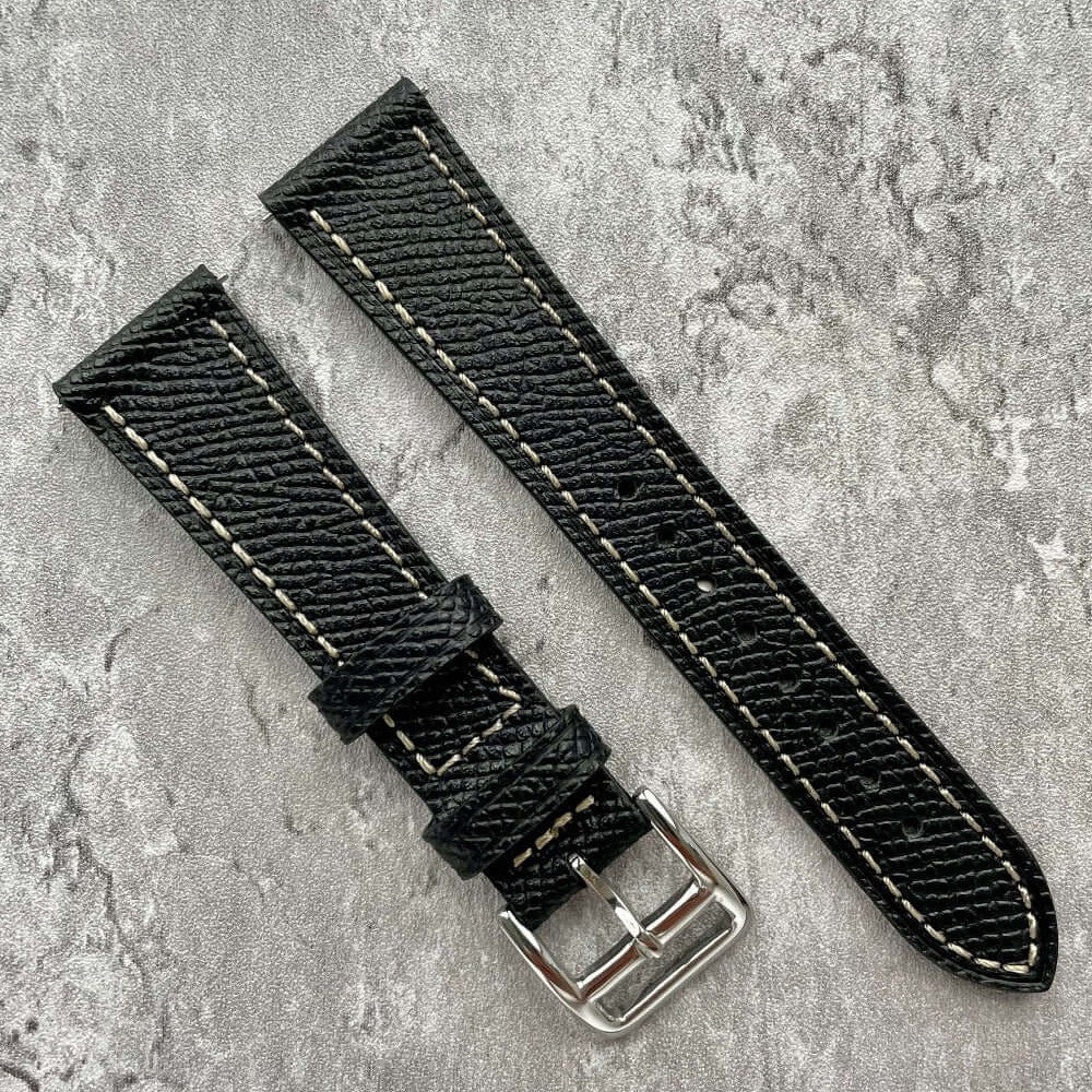Epsom Calfskin Handmade Leather Watch Strap