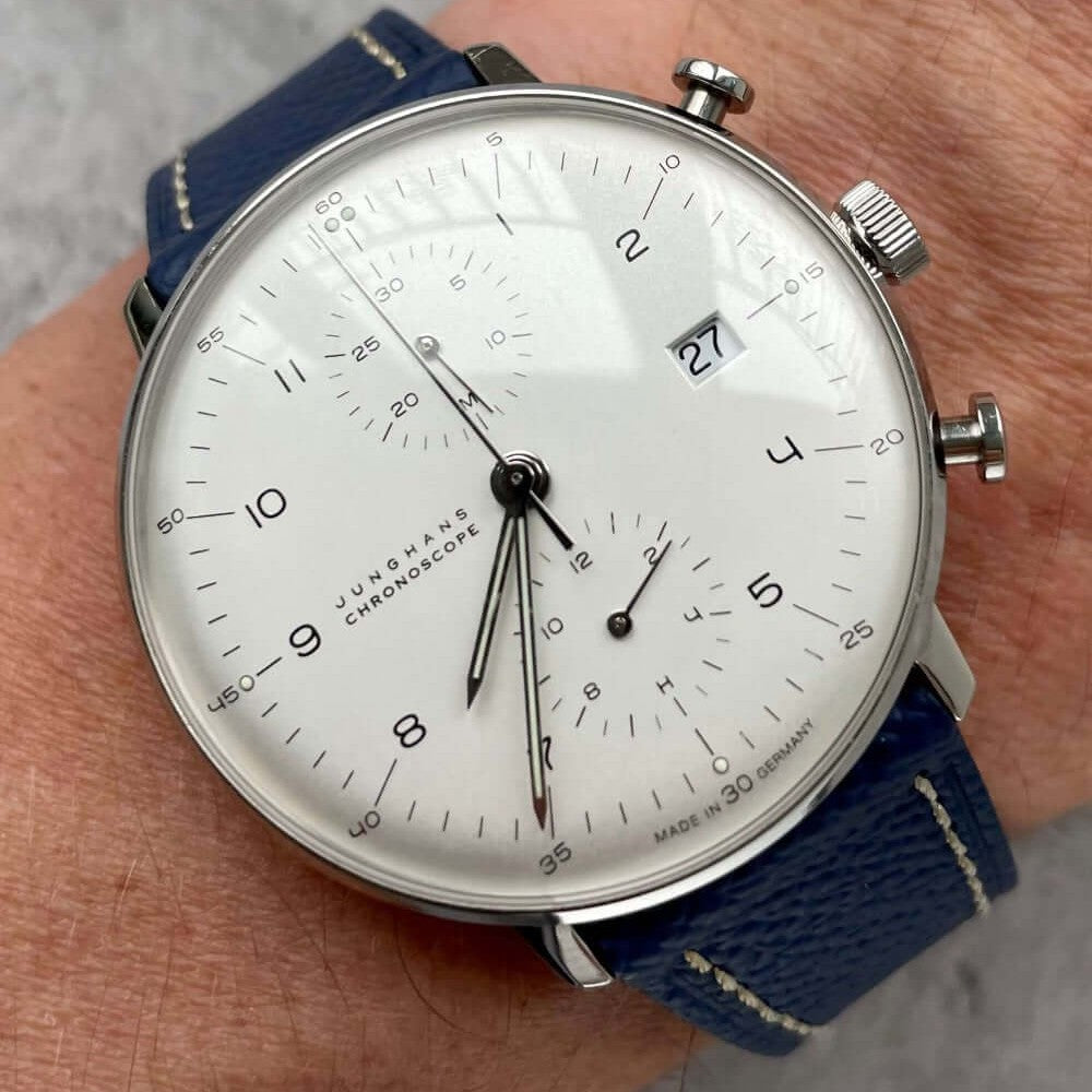 Epsom Calfskin Handmade Leather Watch Strap