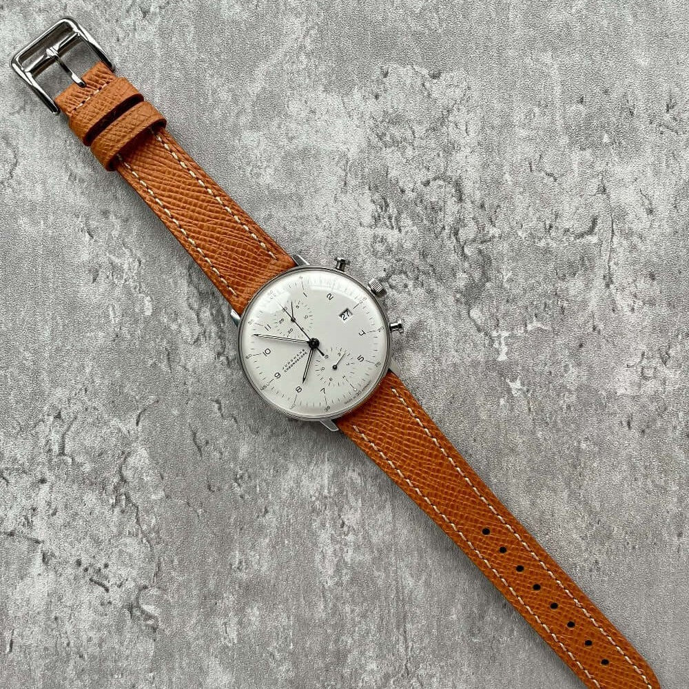 Epsom Calfskin Handmade Leather Watch Strap