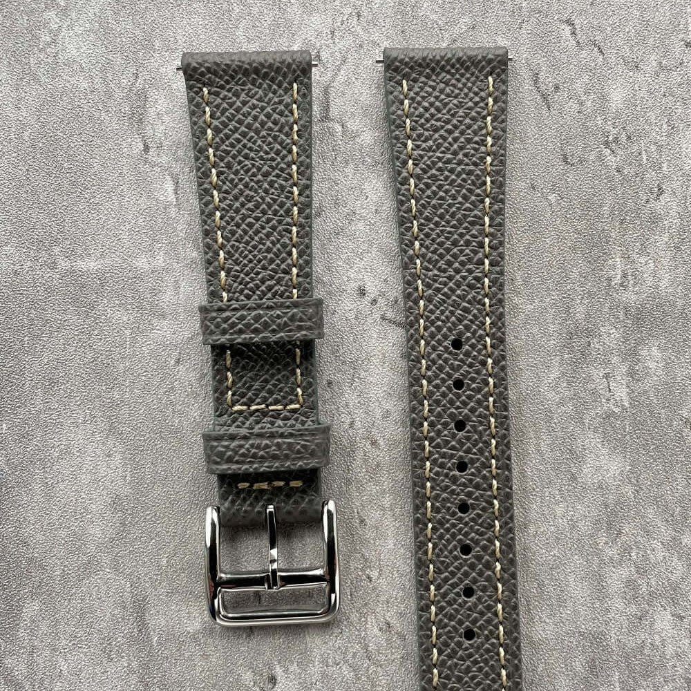 Epsom Calfskin Handmade Leather Watch Strap
