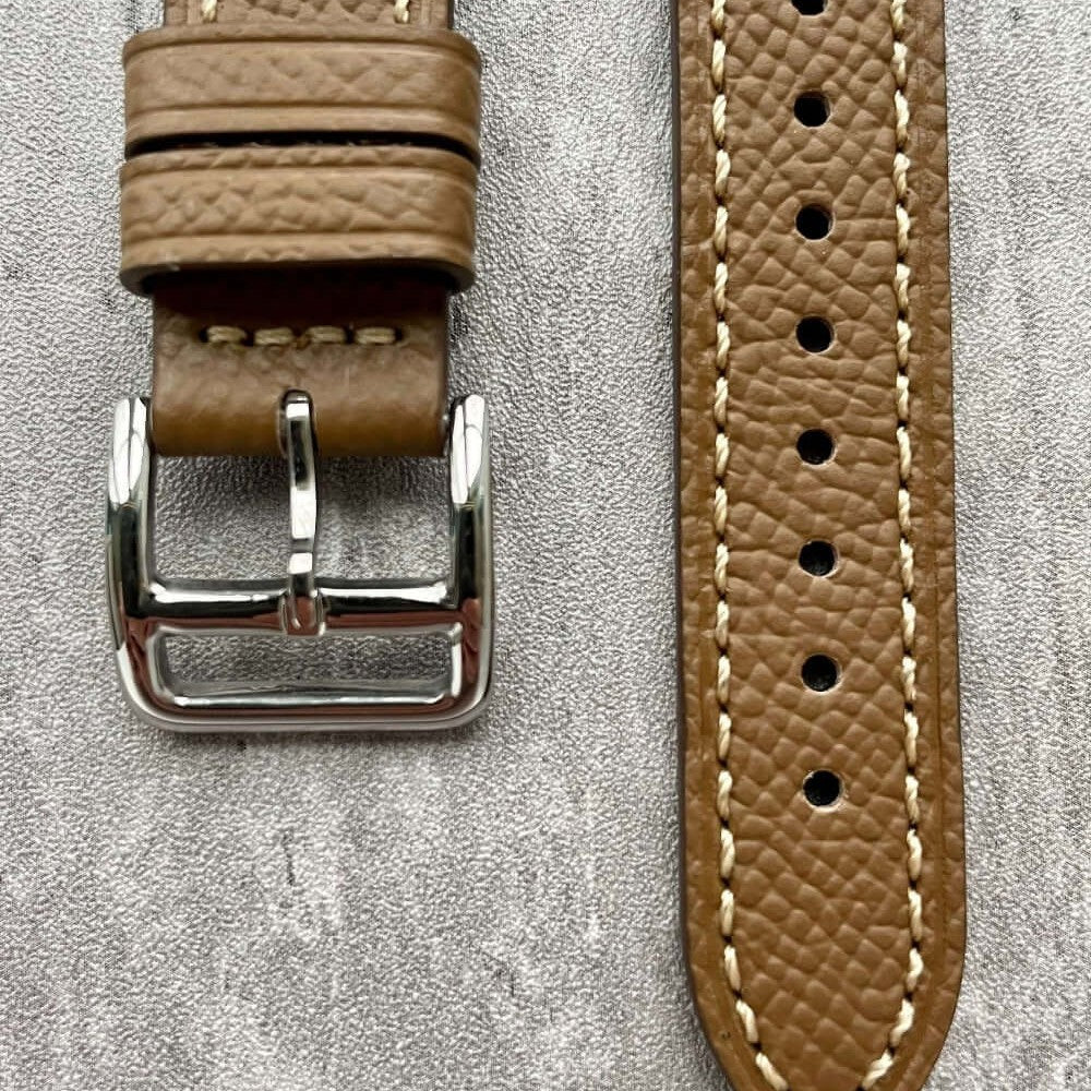 Epsom Calfskin Handmade Leather Watch Strap