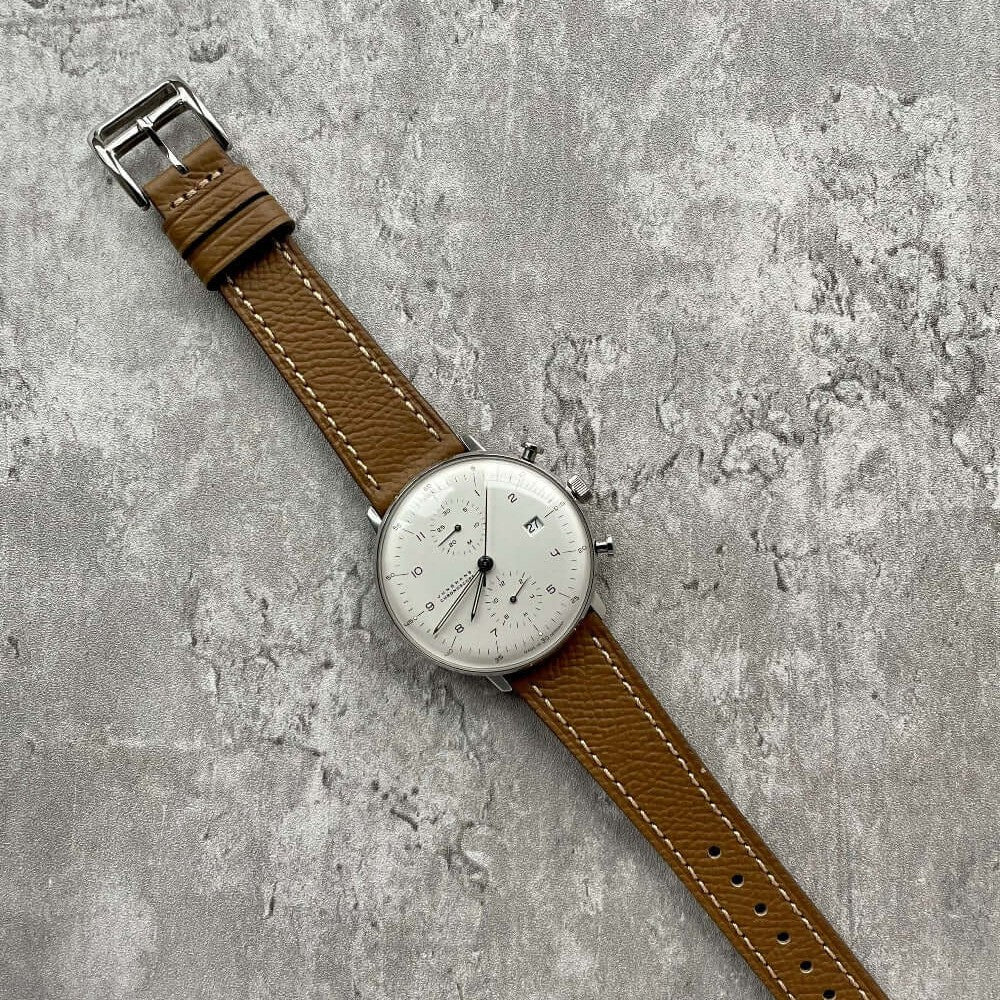 Epsom Calfskin Handmade Leather Watch Strap