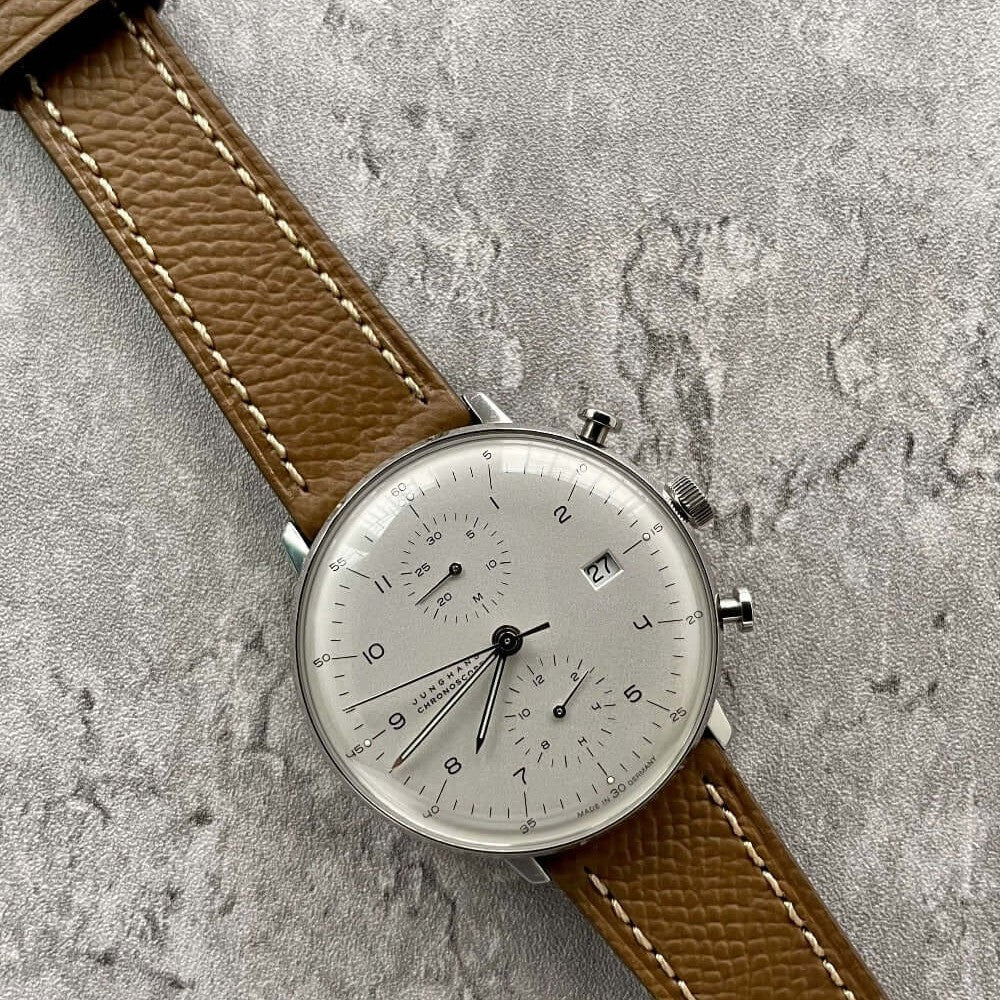 Epsom Calfskin Handmade Leather Watch Strap