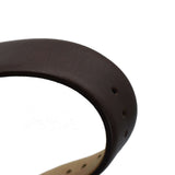 Premium Black Leather Watch Strap