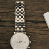 Premium Marlborough Polished Stainless Steel Watch Strap- Curved Ends or Straight Ends
