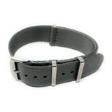 Seatbelt Military Style Strap - Grey Luxury