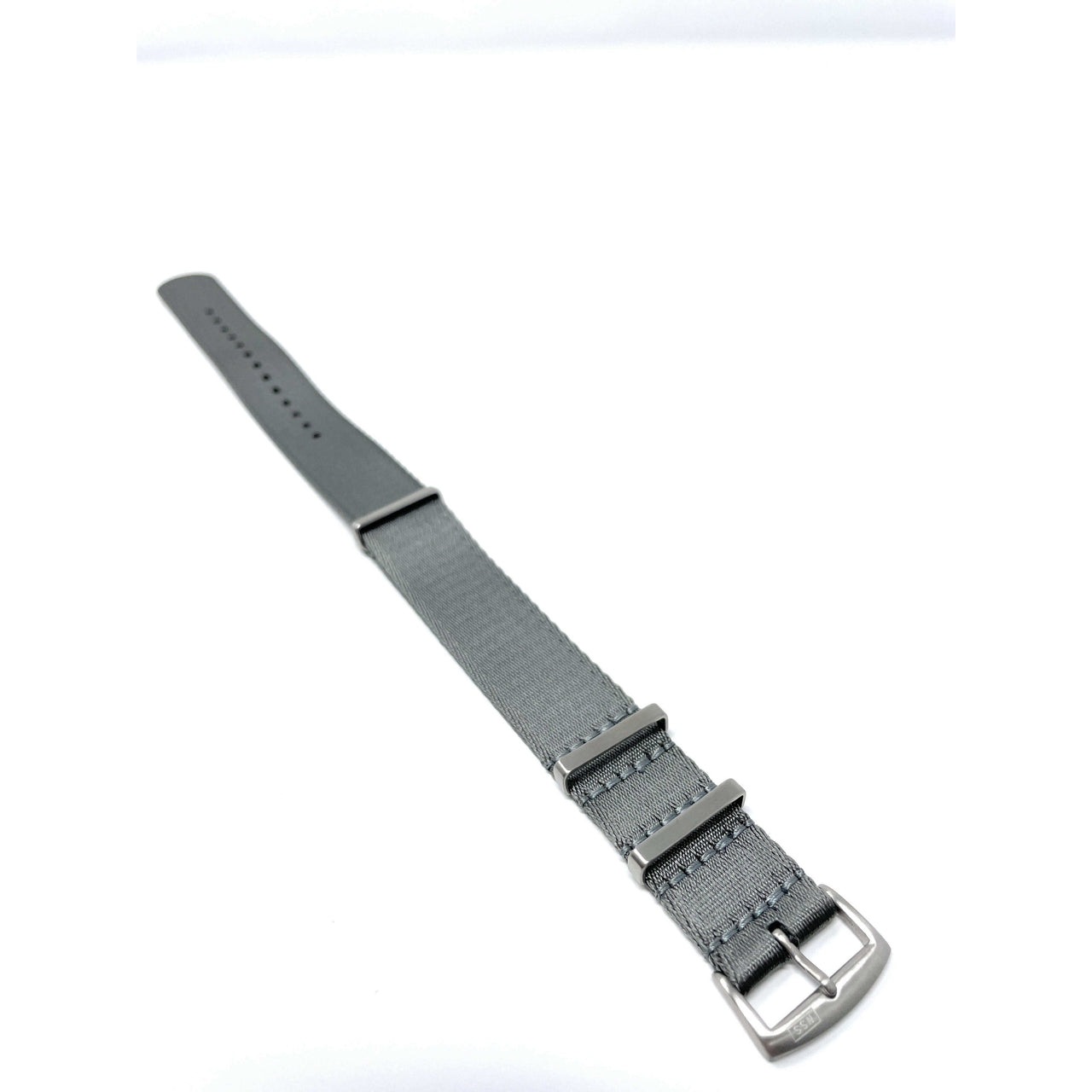 Seatbelt Military Style Strap - Grey Luxury