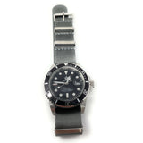 Seatbelt Military Style Strap - Grey Luxury