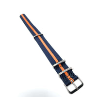 Thumbnail for Classic Military Style Strap - Blue & Orange