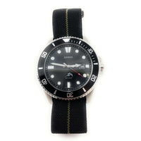 Thumbnail for Marine Nationale Military Style Elastic Strap - Black & Beige