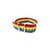 Classic Military Style Strap - Rainbow Colours