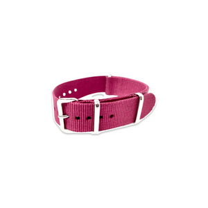 Classic Military Style Strap - Maroon Parachute Regiment Colour