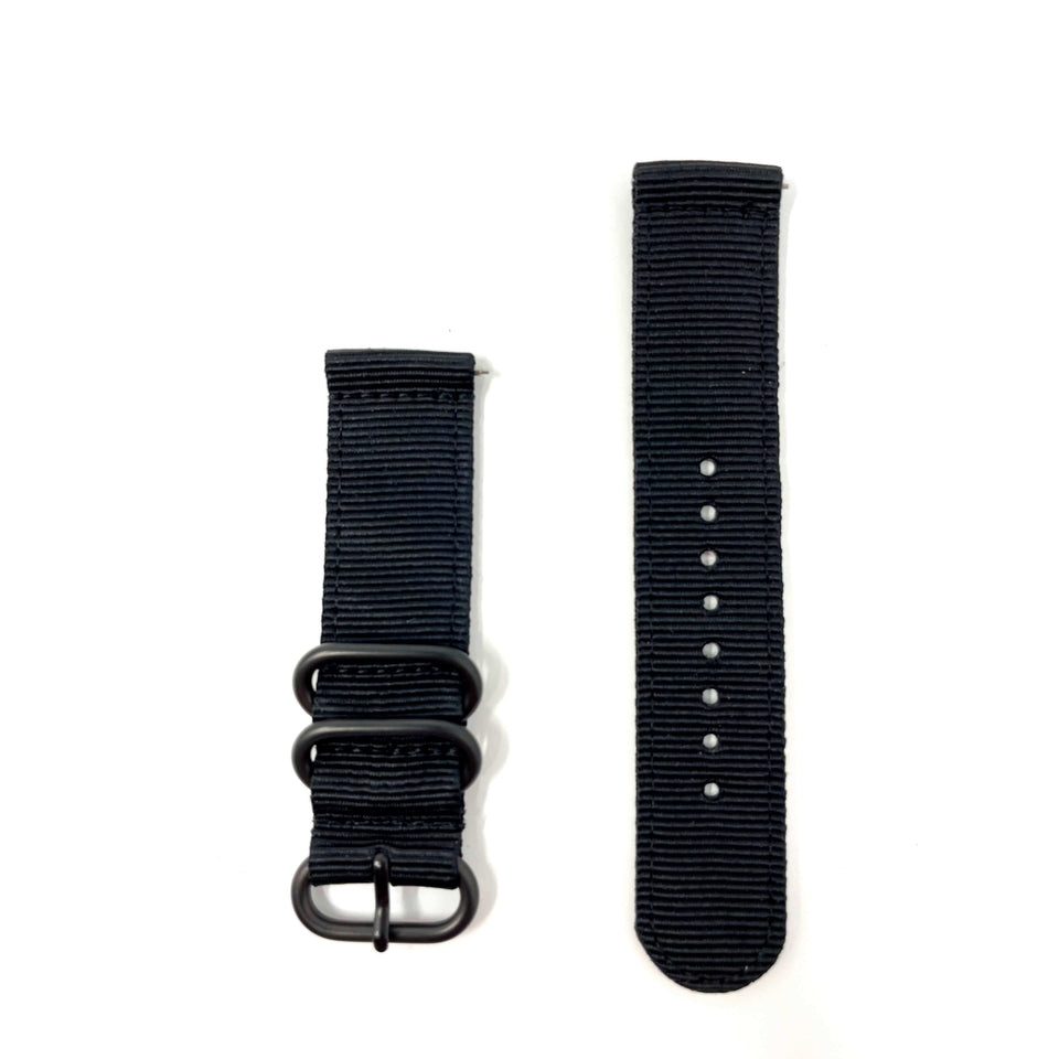 Zulu Military Style Strap Two Piece with Quick Release Pins- Garmin Compatible