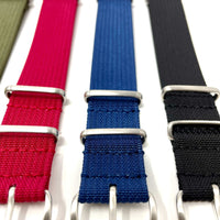 Thumbnail for Classic Military Style Watch Strap- Ribbed