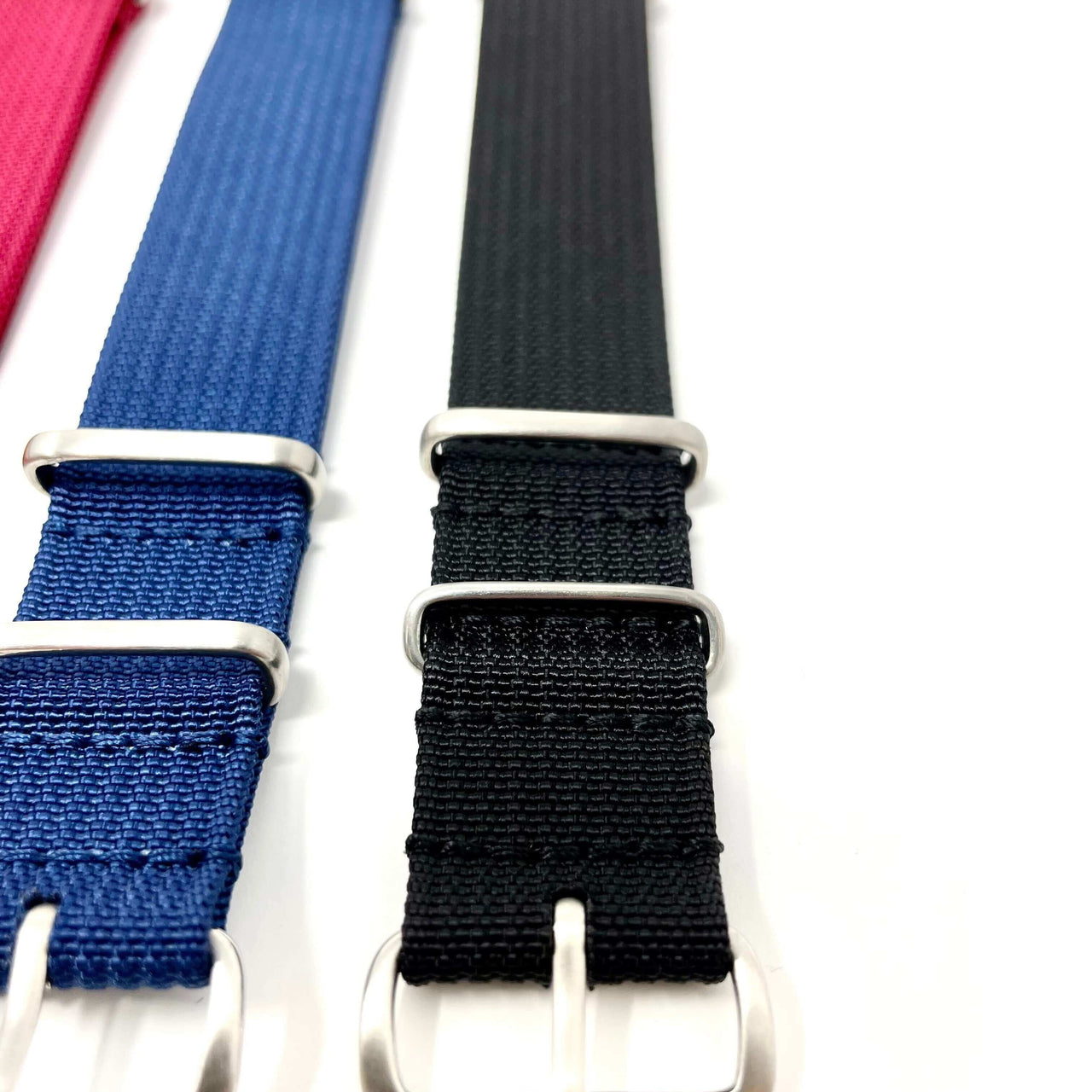 Classic Military Style Watch Strap- Ribbed