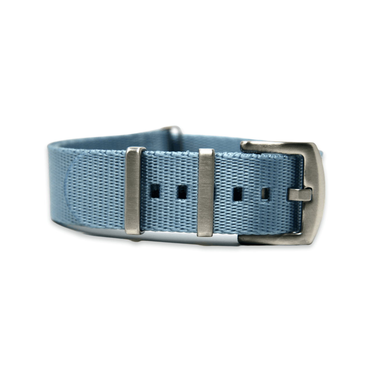 Premium Thick Woven Military Style Watch Strap - Sky Blue