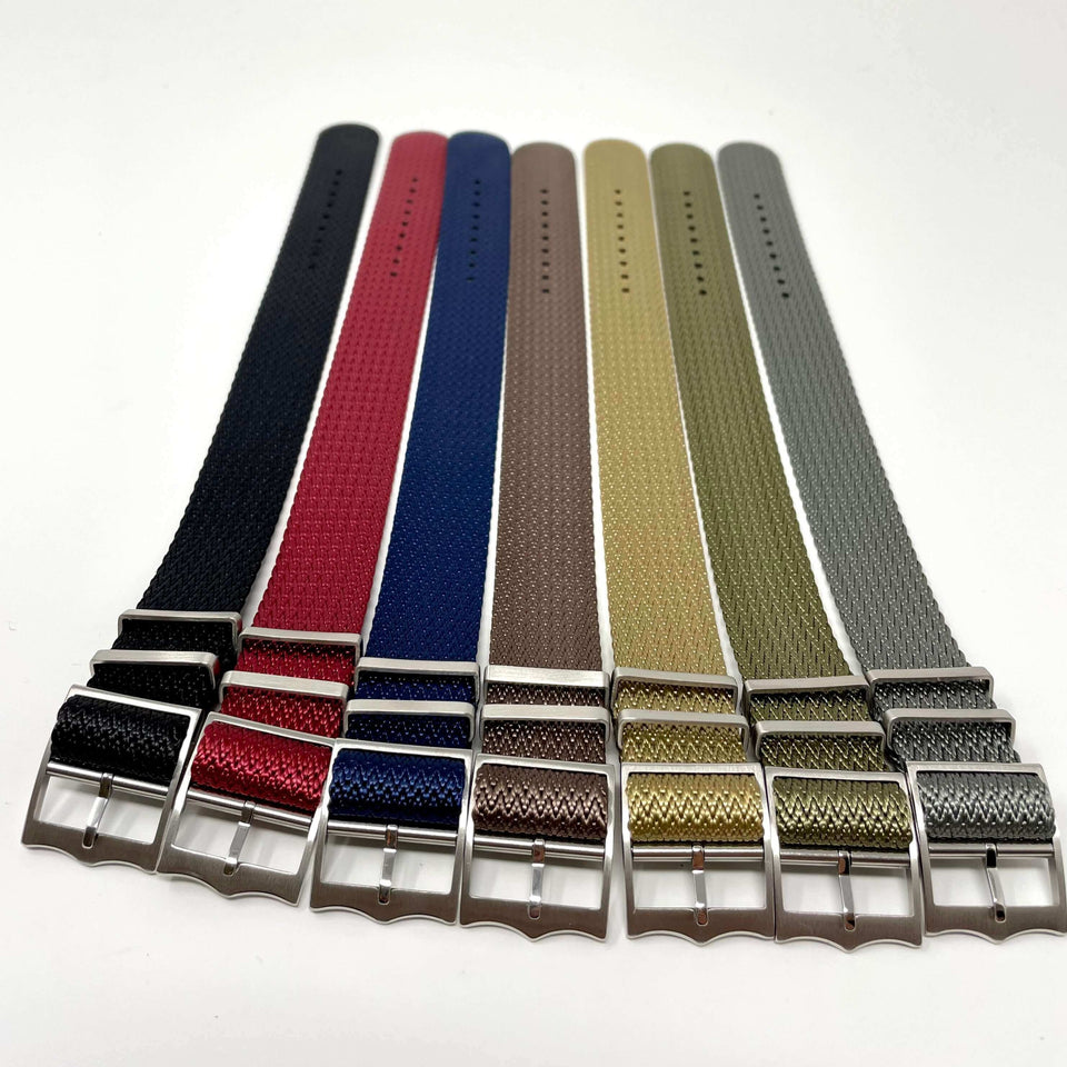Mako- Luxury Single Pass Military Style Watch Strap