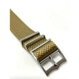 Mako- Luxury Single Pass Military Style Watch Strap