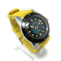 Thumbnail for Yellow Tropical FKM Rubber Watch Strap
