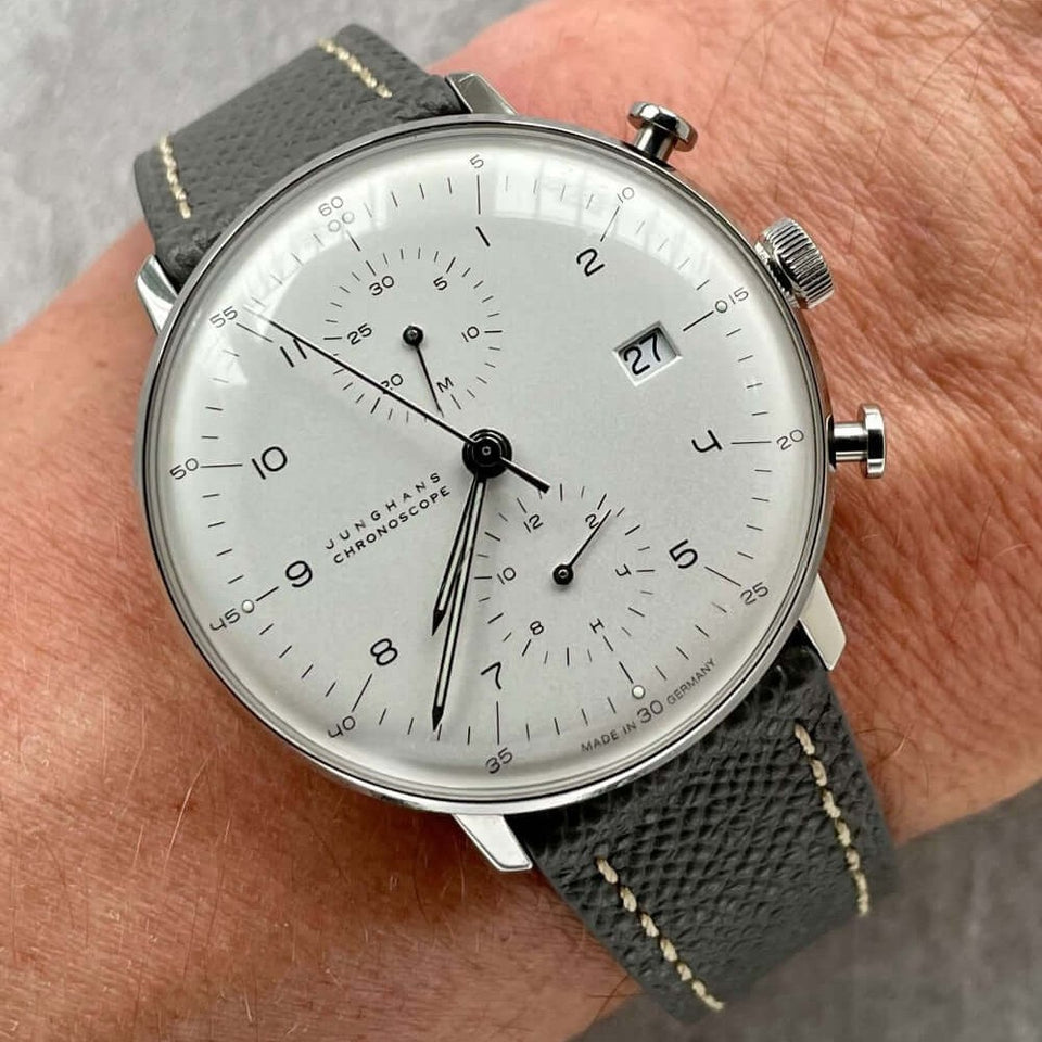 Epsom Calfskin Handmade Leather Watch Strap