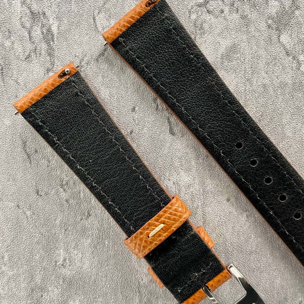Epsom Calfskin Handmade Leather Watch Strap