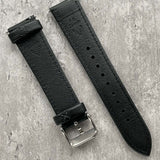Kensington Classic Genuine Leather Padded Watch Strap With Contrasting Stitching