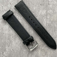 Thumbnail for Kensington Classic Genuine Leather Padded Watch Strap With Contrasting Stitching