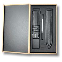 Thumbnail for Kensington Classic Genuine Leather Padded Watch Strap With Contrasting Stitching
