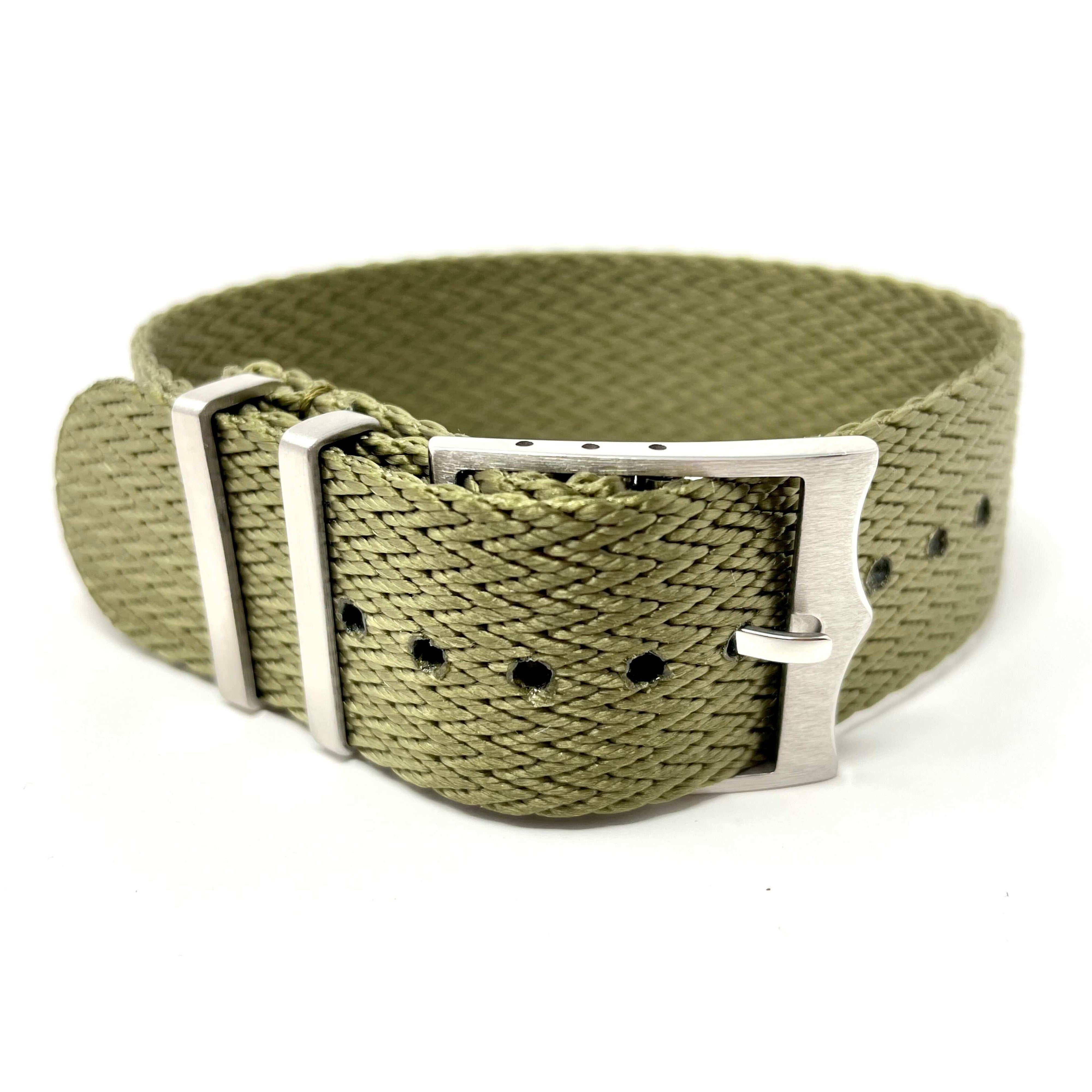 Mako- Luxury Single Pass Military Style Watch Strap