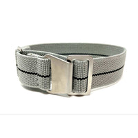 Thumbnail for Marine Nationale Military Style Elastic Strap - Grey & Black