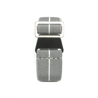 Thumbnail for Marine Nationale Military Style Elastic Strap - Grey & White
