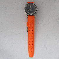 Thumbnail for Orange Tropical FKM Rubber Watch Strap