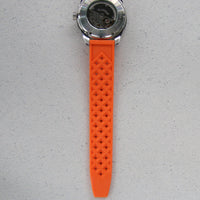 Thumbnail for Orange Tropical FKM Rubber Watch Strap