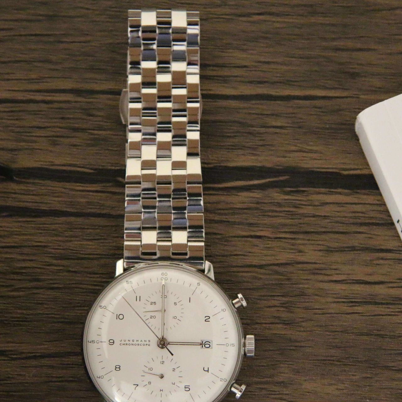 Premium Marlborough Polished Stainless Steel Watch Strap- Curved Ends or Straight Ends