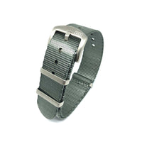 Thumbnail for Premium Thick Woven Military Style Watch Strap - Grey