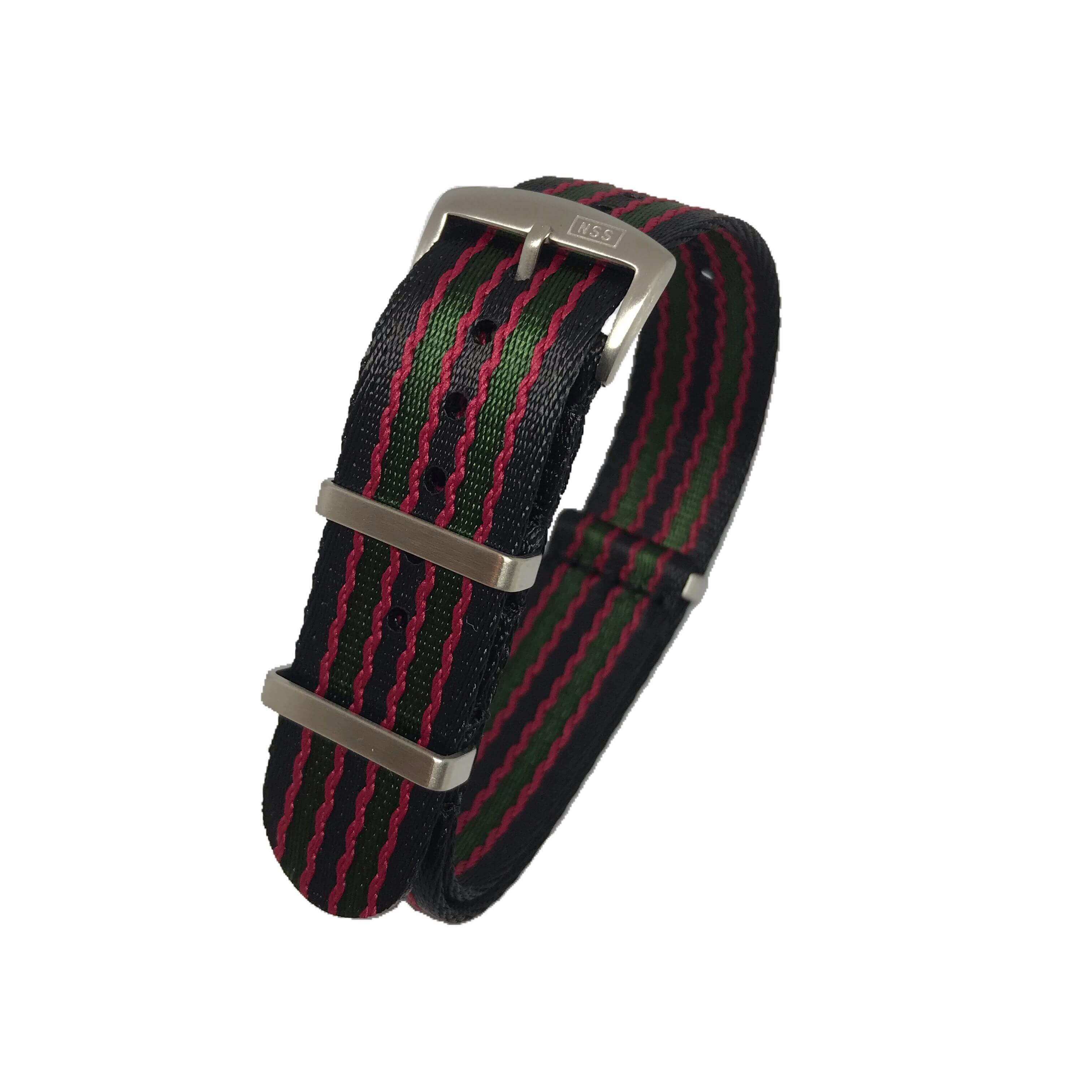 Premium Woven Military Style Watch Strap - Vintage Bond